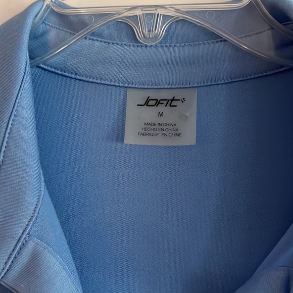 JoFit Tie Front Long Sleeve Athletic Top - Picture 2 of 8
